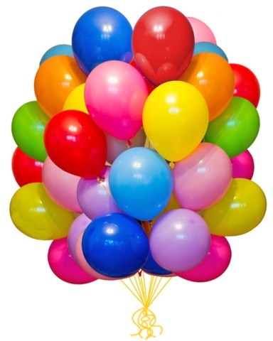 Разноцветные воздушные шары с доставкой по Всеволожску